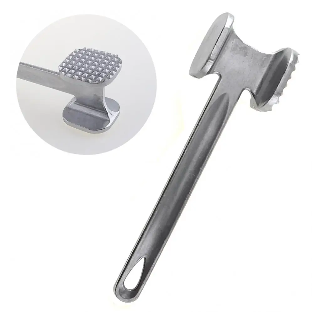 Durable Alloy Loose Tenderizers Meat Hammer with Duplex Meat Tenderizer Hammer for Kitchen Tools
Durable Alloy Loose Tenderizers Meat Hammer with Duplex Meat Tenderizer Hammer for Kitchen Tools