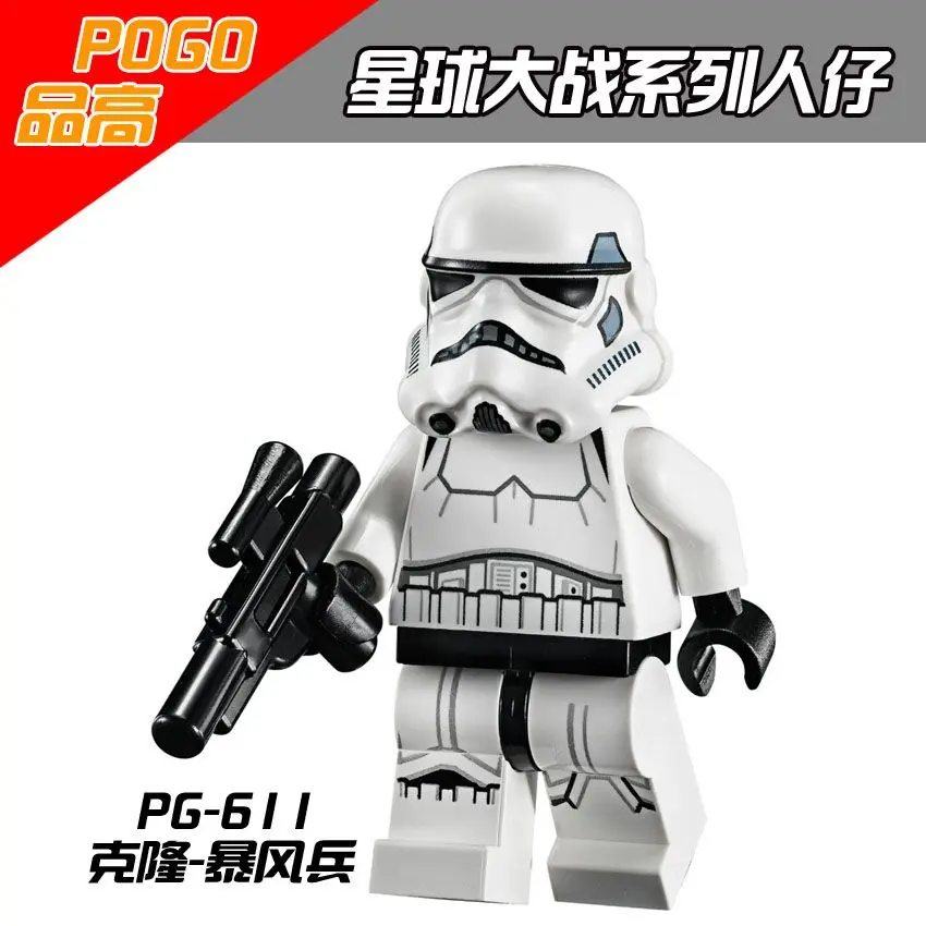 Single Sale Building Blocks PG611 Black Clone Soldiers Stormtrooper Commander SuperHero StarWars Bricks Dolls Kids DIY Toys
Single Sale Building Blocks PG611 Black Clone Soldiers Stormtrooper Commander SuperHero StarWars Bricks Dolls Kids DIY Toys