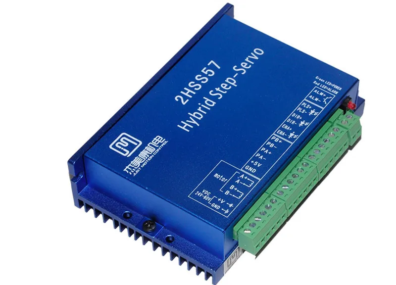 2 phase Closed loop Step servo driver for NEMA23 motor 1000line encoder 24V-48VDC 6A JMC 2HSS57
2 phase Closed loop Step servo driver for NEMA23 motor 1000line encoder 24V-48VDC 6A JMC 2HSS57