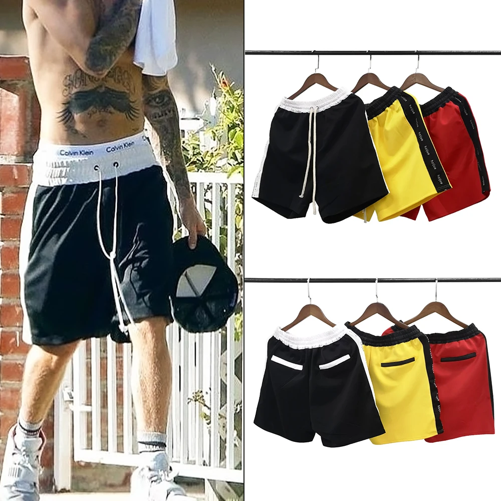 2018 Summer High Street Side Patchwork Color Block Men's Shorts Elastic Waist Shorts Men Patchwork Shorts 3 Colors
2018 Summer High Street Side Patchwork Color Block Men's Shorts Elastic Waist Shorts Men Patchwork Shorts 3 Colors