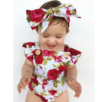 Oklady 2019 Floral Newborn Baby Girl Clothes Ruffles Sleeve Bodysuit +Headband 2pcs Outfit Bebek Giyim Sunsuit 0-24M Clearance
Oklady 2019 Floral Newborn Baby Girl Clothes Ruffles Sleeve Bodysuit +Headband 2pcs Outfit Bebek Giyim Sunsuit 0-24M Clearance