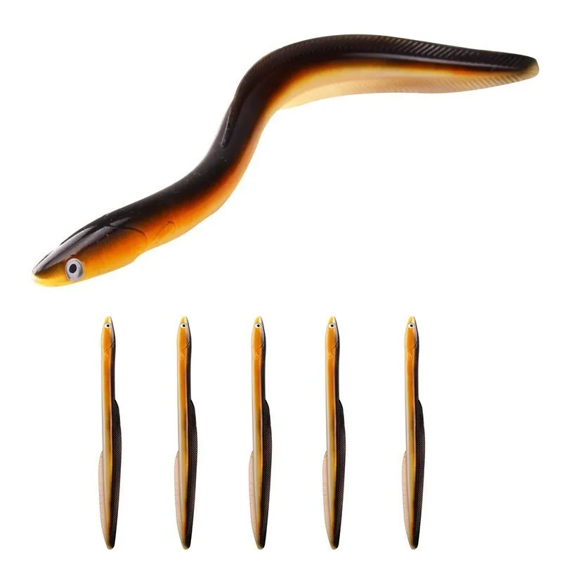 1PCS 30cm/60g Big Soft Sea Eel Pesca Fishing Lures Peche Tackle Wobblers Fish Carp Leurre Souple Isca Artificial Crankbait Baits
1PCS 30cm/60g Big Soft Sea Eel Pesca Fishing Lures Peche Tackle Wobblers Fish Carp Leurre Souple Isca Artificial Crankbait Baits