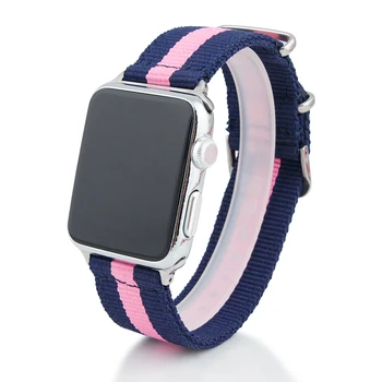 NATO Nylon Watchband strap for apple watch straps canvas band for iwatch 3/2/1 38mm 42mm belt bracelet for smart watch
NATO Nylon Watchband strap for apple watch straps canvas band for iwatch 3/2/1 38mm 42mm belt bracelet for smart watch