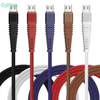 50pcs/lot Hi-Tensile Micro USB Cable 1M 2M 3M Braided Data Sync 2A Charger Phone Cable For Samsung Galaxy S7 Edge S6 Xiaomi Note
50pcs/lot Hi-Tensile Micro USB Cable 1M 2M 3M Braided Data Sync 2A Charger Phone Cable For Samsung Galaxy S7 Edge S6 Xiaomi Note
