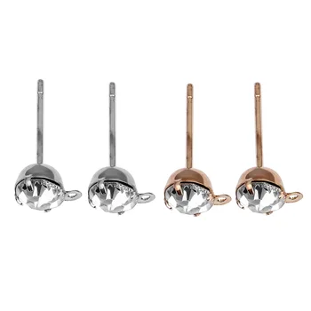 50pcs encrusted lug stud material accessories copper suspender ring stud for jewelry making DIY 2 colors
50pcs encrusted lug stud material accessories copper suspender ring stud for jewelry making DIY 2 colors