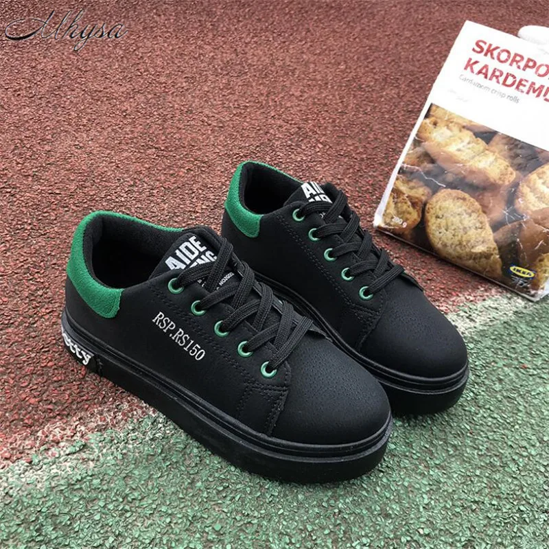 Mhysa 2019 New spring and autumn women's shoes fashion casual thick bottom low to help solid lace up casual shoes sneakers L071
Mhysa 2019 New spring and autumn women's shoes fashion casual thick bottom low to help solid lace up casual shoes sneakers L071