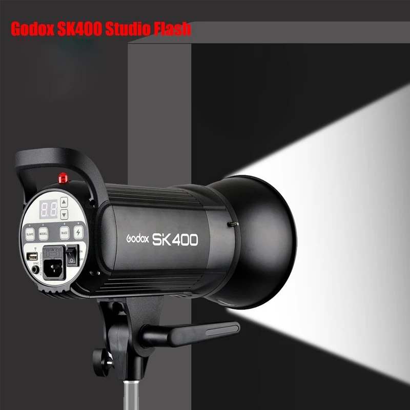 Godox SK-400 SK400 Photography 400W LED Display Flash Studio Strobe Lighting Head Lamp 220V 5600K Professional Studio Flash
Godox SK-400 SK400 Photography 400W LED Display Flash Studio Strobe Lighting Head Lamp 220V 5600K Professional Studio Flash