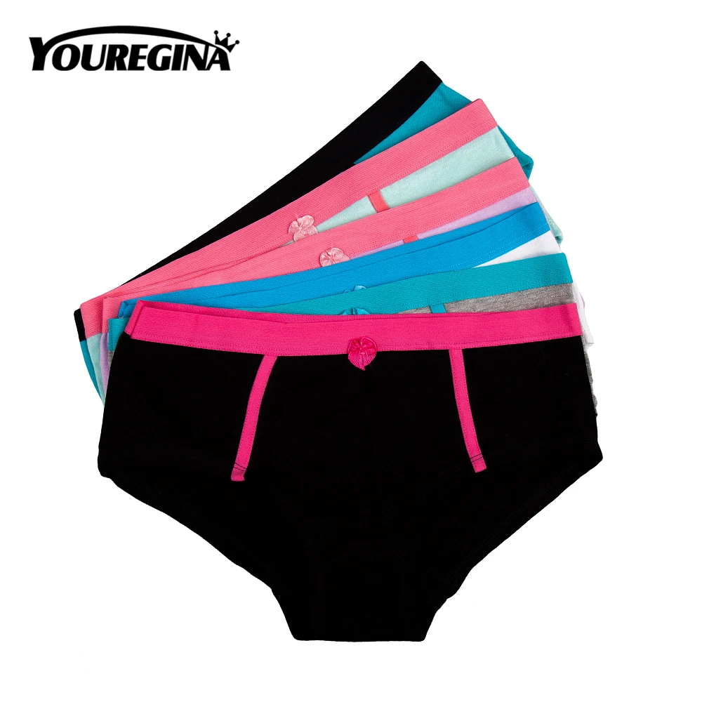 YOUREGINA Underwear Boxer Women Sexy Panties Ladies Panty Lingerie Boyshorts Transparent Bowknot Striped Print 6pcs/lot M L XL
YOUREGINA Underwear Boxer Women Sexy Panties Ladies Panty Lingerie Boyshorts Transparent Bowknot Striped Print 6pcs/lot M L XL