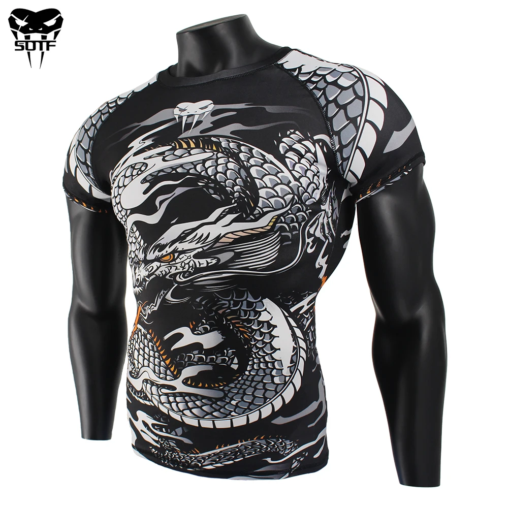 SOTF Chinese Dragon Camouflage Exercise Breathable Wear MMA Boxing jerseys tiger muay thai rashguard jiu jitsu t shirt mma sauna
SOTF Chinese Dragon Camouflage Exercise Breathable Wear MMA Boxing jerseys tiger muay thai rashguard jiu jitsu t shirt mma sauna