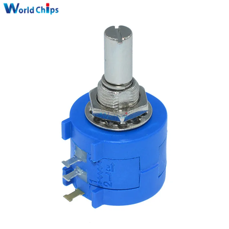 3590S-2-103L 3590S 10K ohm Precision Multiturn Potentiometer 10 Ring Adjustable Resistor
3590S-2-103L 3590S 10K ohm Precision Multiturn Potentiometer 10 Ring Adjustable Resistor
