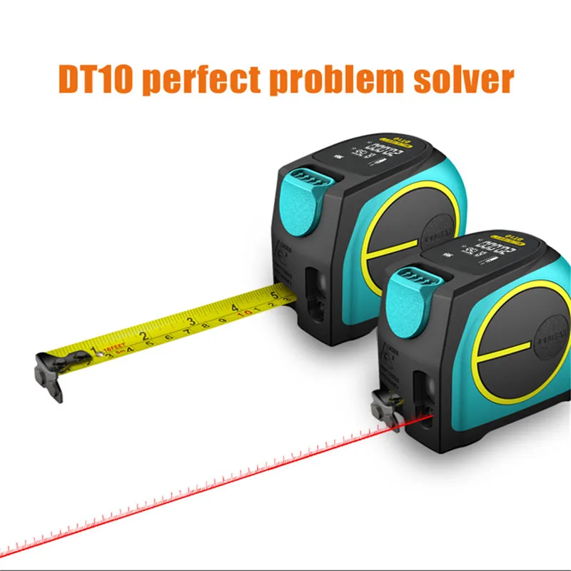 

Mileseey DT10 2-in-1 Digital Laser Measure with LCD Display Measuring tape Laser Rangefinder tape measure laser 20m/40/60m meter