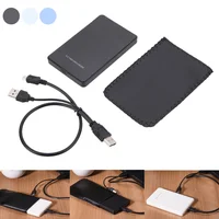 New Universal 2.5 Inch External SATA Hard Disk Drive SSD Case 2TB USB 2.0 HDD Enclosure QJY99 image