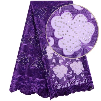Purple Embroidered African Lace Fabric With Beads High Quality Nigerian French Tulle Net Lace With Stones For Party Dresses1512B
Purple Embroidered African Lace Fabric With Beads High Quality Nigerian French Tulle Net Lace With Stones For Party Dresses1512B