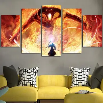 JIE DO ART Home Decor HD Printed Wall Art Pictures 5 Panel The Lord Of The Rings Balrog Wall Art Canvas FREE SHIPPING printed
JIE DO ART Home Decor HD Printed Wall Art Pictures 5 Panel The Lord Of The Rings Balrog Wall Art Canvas FREE SHIPPING printed