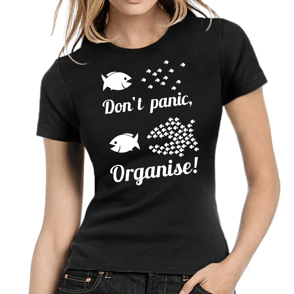 2019 New Brand High Quality For Woman Better Don't Panic, Organise Cool T-Shirts Designs Best Selling Women
2019 New Brand High Quality For Woman Better Don't Panic, Organise Cool T-Shirts Designs Best Selling Women