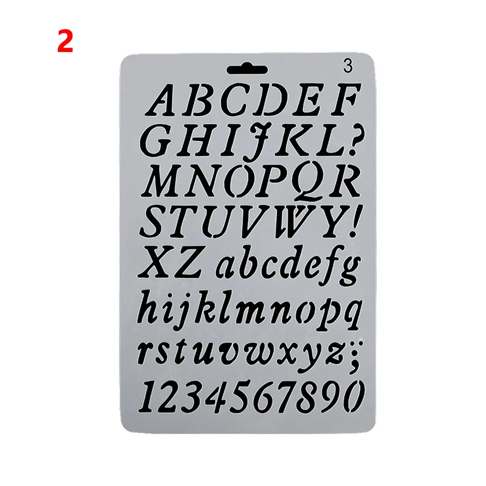 Beautiful Uppercase letter PVC material Craft Layering Stencils For Walls Painting Scrapbooking Stamps school supplies
Beautiful Uppercase letter PVC material Craft Layering Stencils For Walls Painting Scrapbooking Stamps school supplies