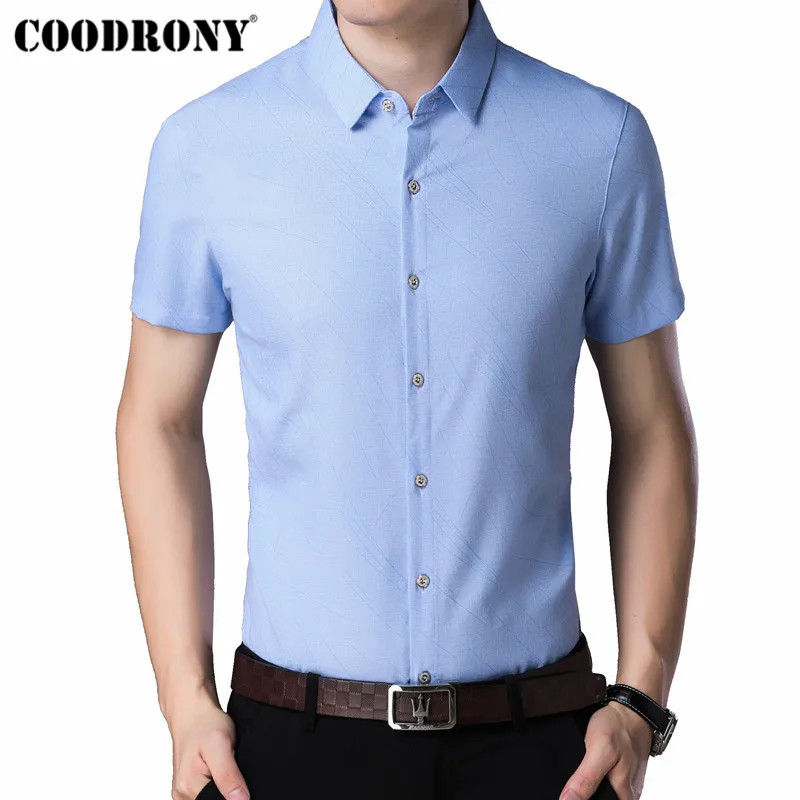 COODRONY Short Sleeve Men Shirt 2019 Summer Cool Shirt Men Clothing Business Casual Shirts Camisa Masculina Chemise Homme S96032
COODRONY Short Sleeve Men Shirt 2019 Summer Cool Shirt Men Clothing Business Casual Shirts Camisa Masculina Chemise Homme S96032