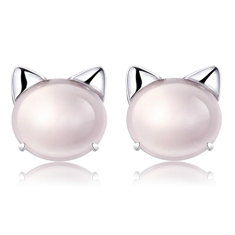 Real 925 Sterling Silver Jewelry For Women Cute Animal Cat Earring Stud Small Stud Earring For Girls Wholesale
Real 925 Sterling Silver Jewelry For Women Cute Animal Cat Earring Stud Small Stud Earring For Girls Wholesale