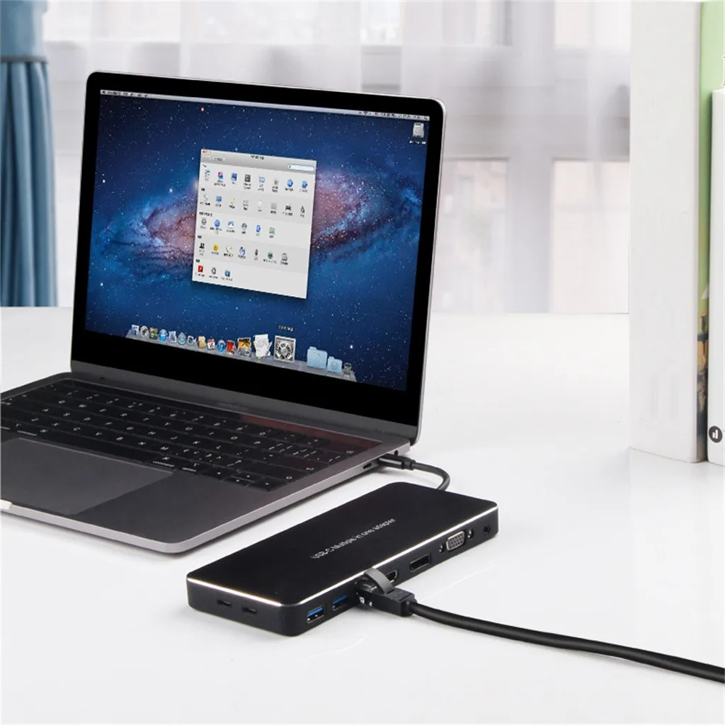 NEW Type c to HDMI VGA 4K HD Hub Converter HDTV Projectors Monitors HDMI VGA double USB3.0 ports All-in-one USB C Hub
NEW Type c to HDMI VGA 4K HD Hub Converter HDTV Projectors Monitors HDMI VGA double USB3.0 ports All-in-one USB C Hub