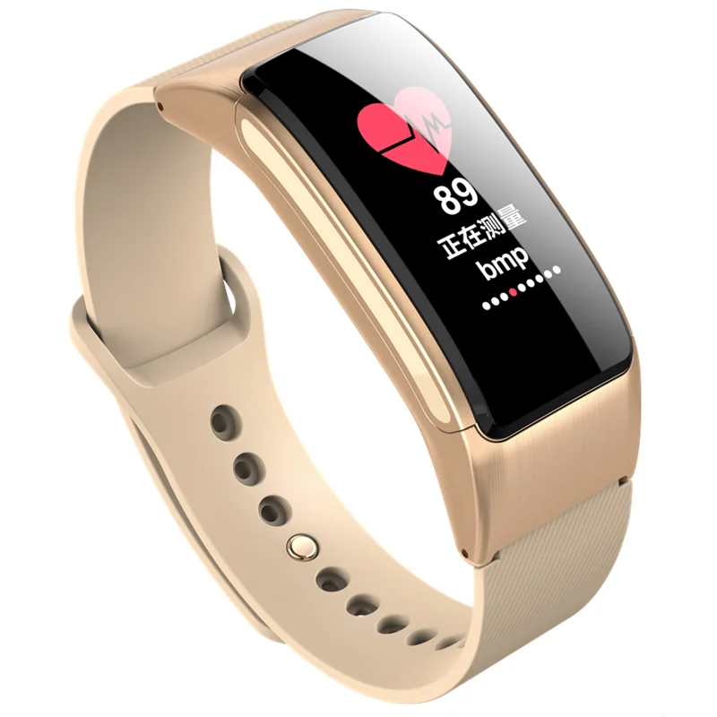 Gold Color Screen Smart Bracelet Heart Rate Blood Pressure Sport Watch Bracelet Headset Bluetooth Call Bracelet for men women
Gold Color Screen Smart Bracelet Heart Rate Blood Pressure Sport Watch Bracelet Headset Bluetooth Call Bracelet for men women