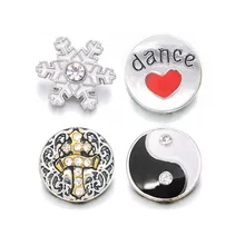 Fashion 040 Cross 3D 12mm Metal Snap Button For Bracelet Necklace Interchangeable Jewelry Women Accessorie Findings
Fashion 040 Cross 3D 12mm Metal Snap Button For Bracelet Necklace Interchangeable Jewelry Women Accessorie Findings