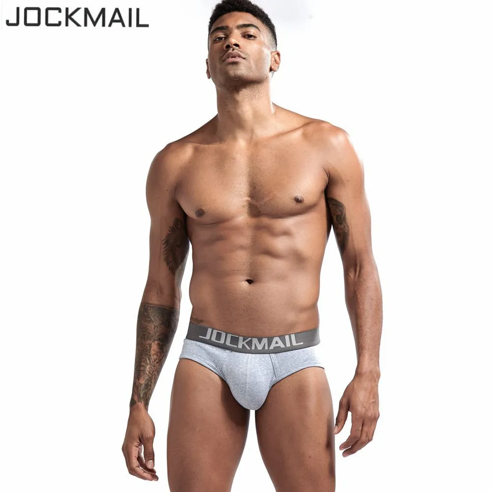 JOCKMAIL 2019 New Brand Men Underwear Breathable Sexy Mens Briefs slip Underpants Cotton Comfortable Cueca Male Panties Shorts
JOCKMAIL 2019 New Brand Men Underwear Breathable Sexy Mens Briefs slip Underpants Cotton Comfortable Cueca Male Panties Shorts