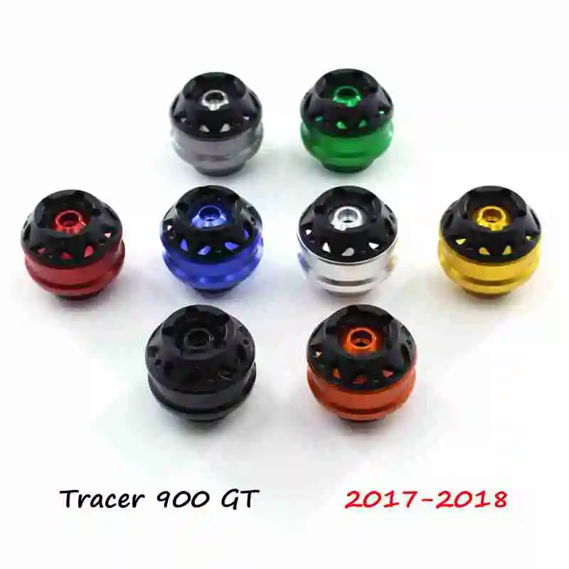 For Yamaha Tracer 900 GT 2017 2018 CNC Motorcycle Front Rear wheel Axle Slider shock absorber Falling Protection 
For Yamaha Tracer 900 GT 2017 2018 CNC Motorcycle Front Rear wheel Axle Slider shock absorber Falling Protection
