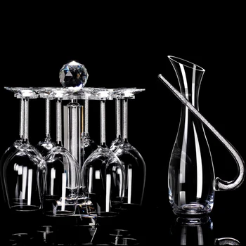 Luxury Wine Glass Lead Free Diamond Crystal Goblet Beer Champagne Glasses Fashion Wine Rack Romantic Wine Holder Wedding Gifts
Luxury Wine Glass Lead Free Diamond Crystal Goblet Beer Champagne Glasses Fashion Wine Rack Romantic Wine Holder Wedding Gifts