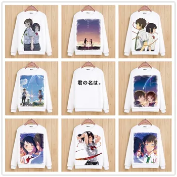 Men women Hoodies Anime your name Harajuku lovely lovers Clothing Unisex Adults Casual Clothes Sweatshirt Hoodie Tops cosplay
Men women Hoodies Anime your name Harajuku lovely lovers Clothing Unisex Adults Casual Clothes Sweatshirt Hoodie Tops cosplay