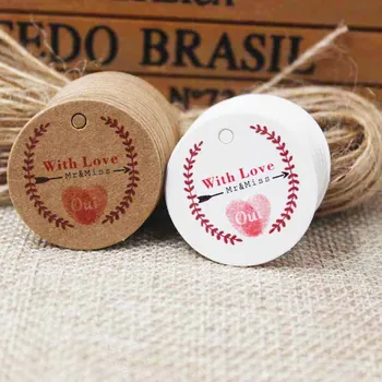 3cm kraft Gift tag label print made with love , Paper Thank you Garment hang Tags label 300PCSTags+300PCS String per lot
3cm kraft Gift tag label print made with love , Paper Thank you Garment hang Tags label 300PCSTags+300PCS String per lot