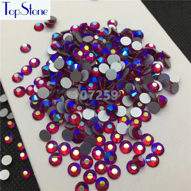 TopStone Lt Siam Red AB Color ss3-ss30 Round Glass Crystal Flatbacks Nail Art 3D Stones Glue On Non Hotfix Rhinestones
TopStone Lt Siam Red AB Color ss3-ss30 Round Glass Crystal Flatbacks Nail Art 3D Stones Glue On Non Hotfix Rhinestones
