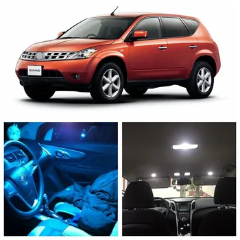13pcs White Ice Blue LED Light Bulbs For 2003-2007 Nissan Murano Interior Package Kit License Plate Lamp Nissan-EF-13
13pcs White Ice Blue LED Light Bulbs For 2003-2007 Nissan Murano Interior Package Kit License Plate Lamp Nissan-EF-13