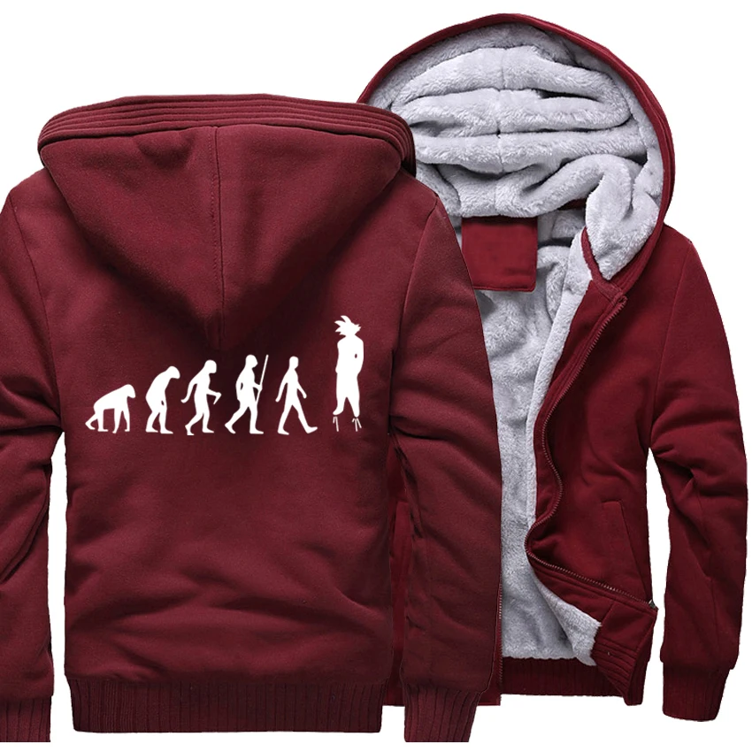 Dragon Ball Z Anime Sweatshirts 2018 Hot Sale Winter Thick Zipper Men's Hoodies Harajuku Casual Sweatshirt Coat Fleece Jackets
Dragon Ball Z Anime Sweatshirts 2018 Hot Sale Winter Thick Zipper Men's Hoodies Harajuku Casual Sweatshirt Coat Fleece Jackets