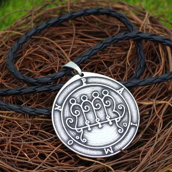 Talisman Pentacle of Solomon Seal Wiccan Pagan Hermetic Enochian Kabbalah Pendant necklace -Stainless steel
Talisman Pentacle of Solomon Seal Wiccan Pagan Hermetic Enochian Kabbalah Pendant necklace -Stainless steel