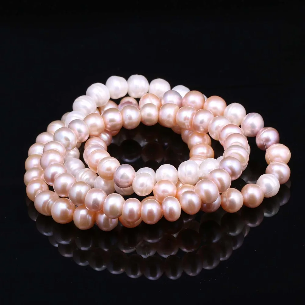 100% Natural Pearl Bracelet Charms Elastic Rope Real Pearl Bracelets for Girl Friend Pearl Size 8-9 mm
100% Natural Pearl Bracelet Charms Elastic Rope Real Pearl Bracelets for Girl Friend Pearl Size 8-9 mm