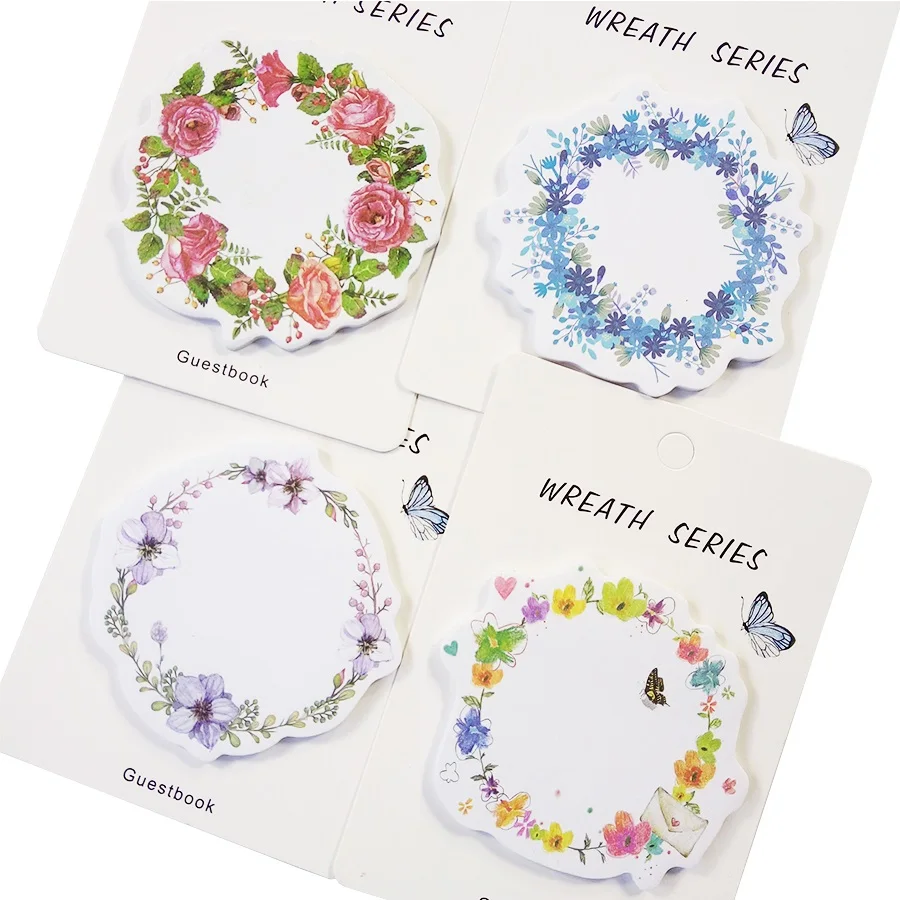 20 Pack/lot Wreath Paper Message Sticker Decoration Memo Pad DIY Scrapbooking Label Sticker Kawaii Stationery
20 Pack/lot Wreath Paper Message Sticker Decoration Memo Pad DIY Scrapbooking Label Sticker Kawaii Stationery