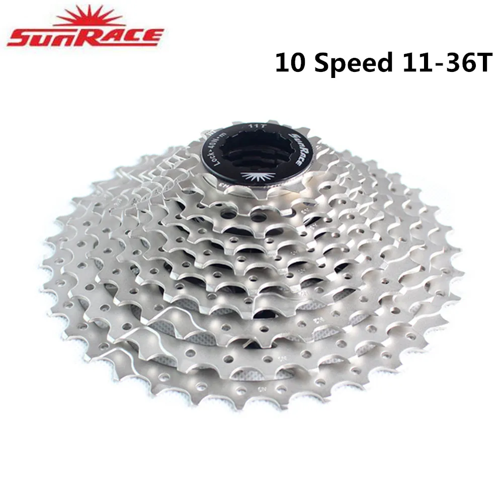Sunrace MTB Cassette 10 Speed Mountain Bike Flywheel 10s 11-36T Bicycle Sprocket 11-36
Sunrace MTB Cassette 10 Speed Mountain Bike Flywheel 10s 11-36T Bicycle Sprocket 11-36