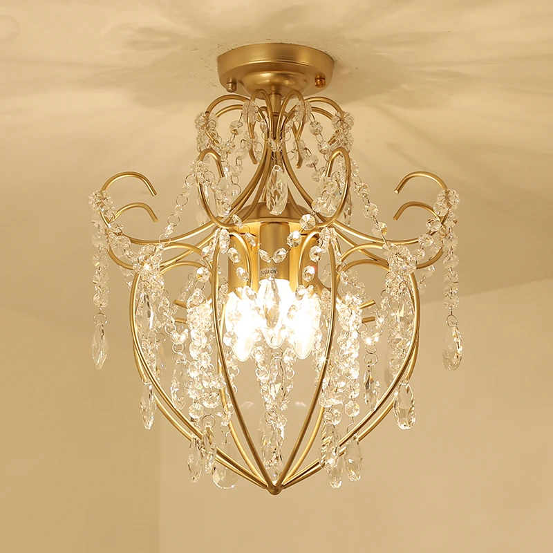 Modern Ceiling Lamps LED Golden Crystal Circle Ring Ceiling Lamp Led chandelier lamps Bedroom Light Aisle Light Corridor Light
Modern Ceiling Lamps LED Golden Crystal Circle Ring Ceiling Lamp Led chandelier lamps Bedroom Light Aisle Light Corridor Light