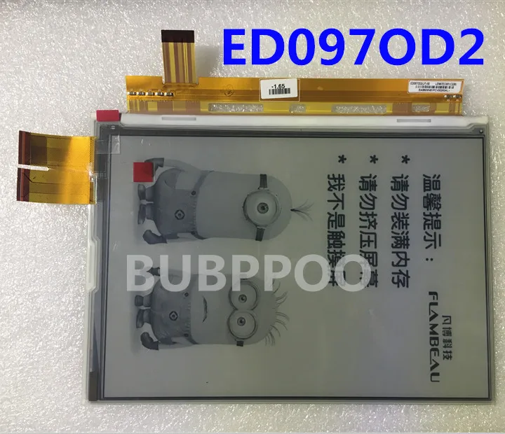Original 9.7 Inch ED0970D2 ED097OD2 LCD screen for Onyx Boox m96 plus E-book reader Display Free shipping
Original 9.7 Inch ED0970D2 ED097OD2 LCD screen for Onyx Boox m96 plus E-book reader Display Free shipping