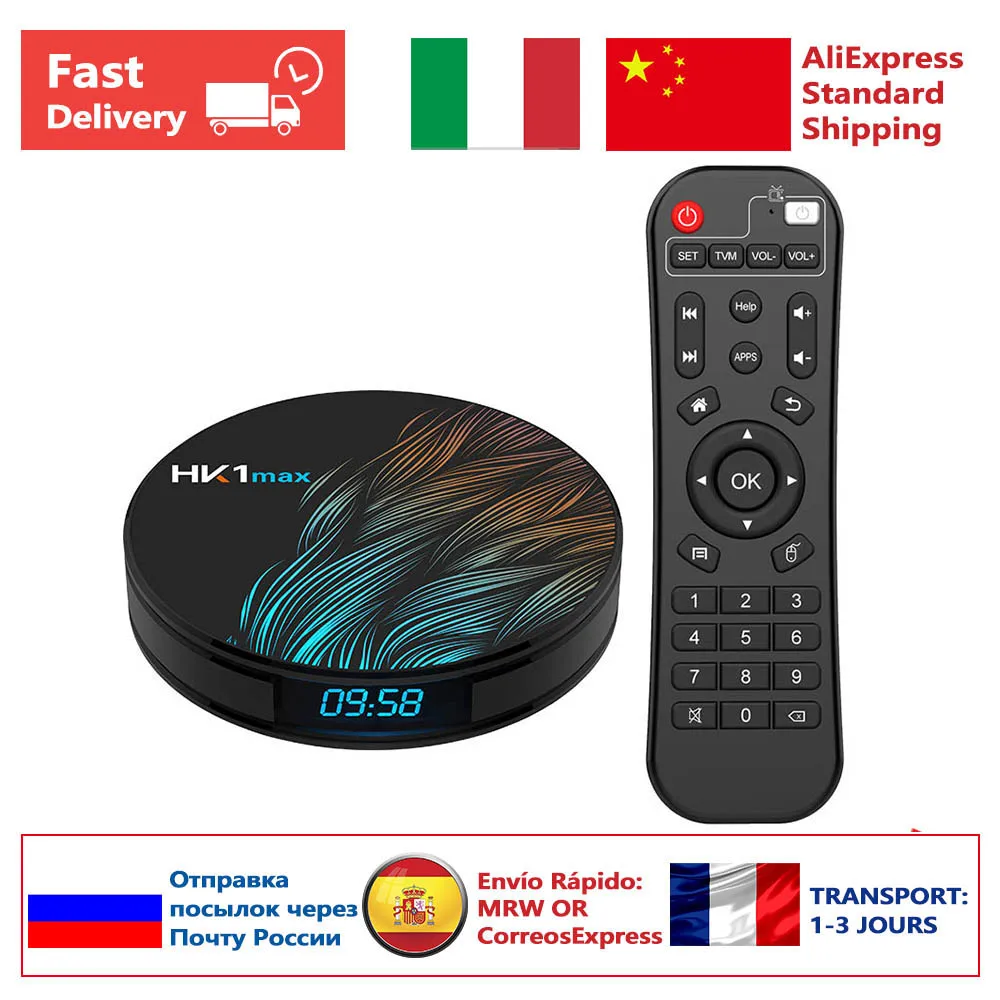 DQiDianZ HK1Max Android 9.0 SMART TV BOX Quad-Core Set Top Box WiFi 2.4G /5G BT 4.0 Penta-Core Mali-450 Media Player
DQiDianZ HK1Max Android 9.0 SMART TV BOX Quad-Core Set Top Box WiFi 2.4G /5G BT 4.0 Penta-Core Mali-450 Media Player