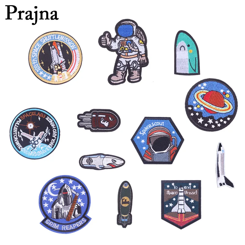 Prajna Astronaut Space Iron On Patch Clothes Embroidery Applique Ironing Clothing Sewing Supplies Decorative Sew On Badges E
Prajna Astronaut Space Iron On Patch Clothes Embroidery Applique Ironing Clothing Sewing Supplies Decorative Sew On Badges E