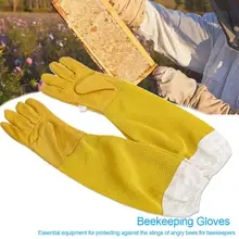 1 Pair Lawn Beekeeping Gloves Goatskin Bee Keeping With Vented Beekeeper Long Sleeves Equipment And Tools Xl
1 Pair Lawn Beekeeping Gloves Goatskin Bee Keeping With Vented Beekeeper Long Sleeves Equipment And Tools Xl