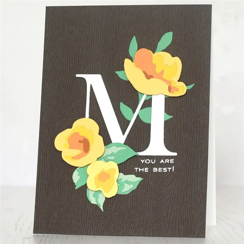 YaMinSanNiO 26pcs/set Capital Alphabet Letter Metal Dies Cutting Dies Scrapbooking Embossing Dies Cut Stencils DIY Cards Craft
YaMinSanNiO 26pcs/set Capital Alphabet Letter Metal Dies Cutting Dies Scrapbooking Embossing Dies Cut Stencils DIY Cards Craft