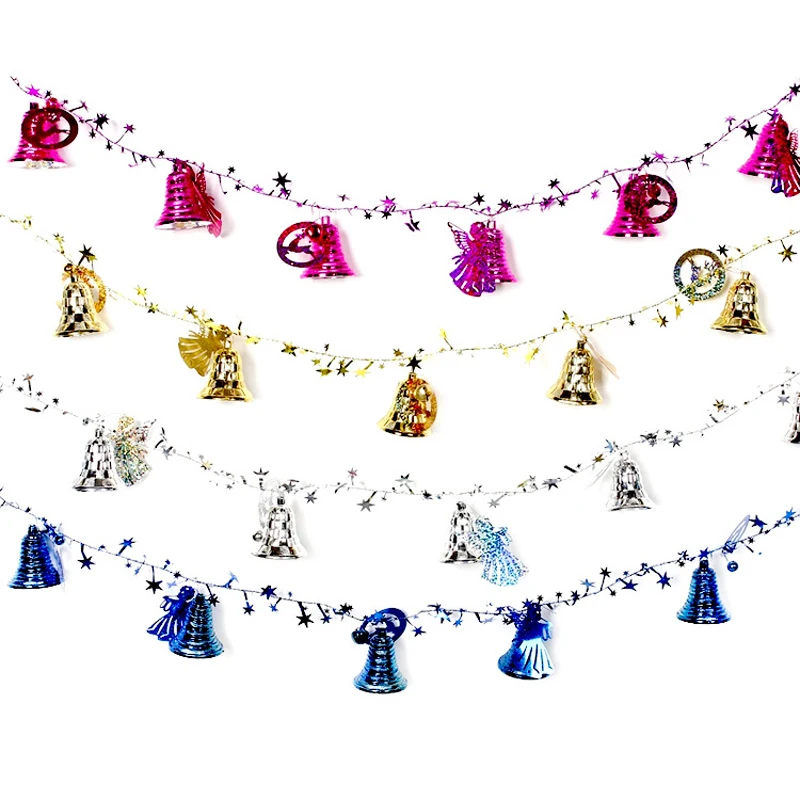 2M bells string Christmas Tree ornament 2016 Christmas decorations for home Bell hanging decorative Christmas gift CM007
2M bells string Christmas Tree ornament 2016 Christmas decorations for home Bell hanging decorative Christmas gift CM007