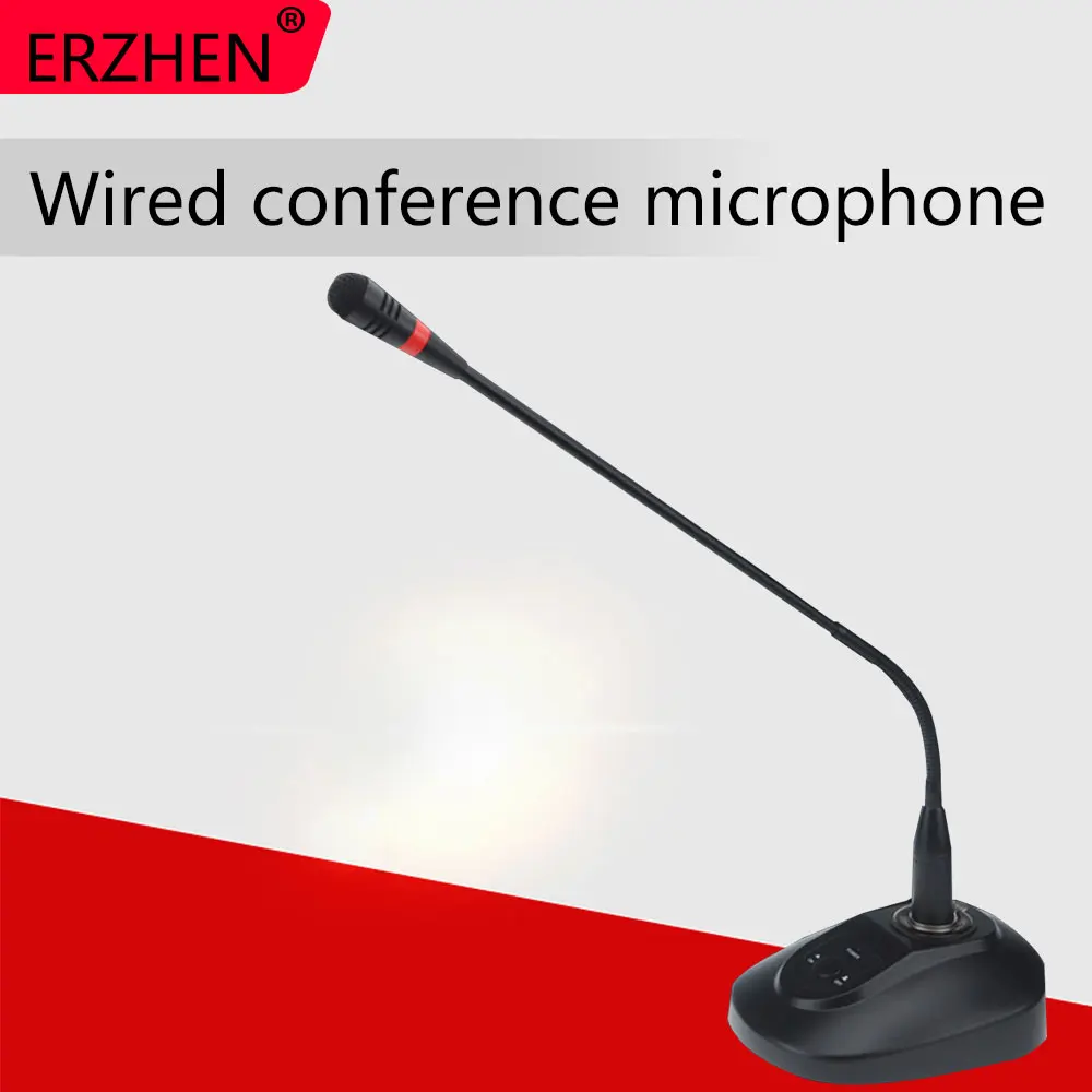 Desktop Conference Microphone neck capacitor microphone recording broadcast speech S319
Desktop Conference Microphone neck capacitor microphone recording broadcast speech S319