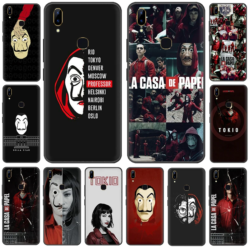 La Casa de Papel Silicone phone case for VIVO V15 V11 Pro V9 V7 V5 Y17 Y55s Y69 Y71 Y81s Y91C Y93 Y66 X9s
La Casa de Papel Silicone phone case for VIVO V15 V11 Pro V9 V7 V5 Y17 Y55s Y69 Y71 Y81s Y91C Y93 Y66 X9s