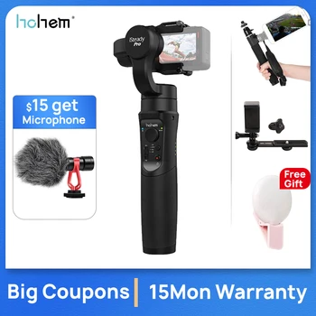 Hohem iSteady Pro 3-Axis Handheld Gimbal Stabilizer Time-Lapse Tracking for GoPro Hero 7 white 6/5/4/3 for Sony RX0 for SJCAM
Hohem iSteady Pro 3-Axis Handheld Gimbal Stabilizer Time-Lapse Tracking for GoPro Hero 7 white 6/5/4/3 for Sony RX0 for SJCAM