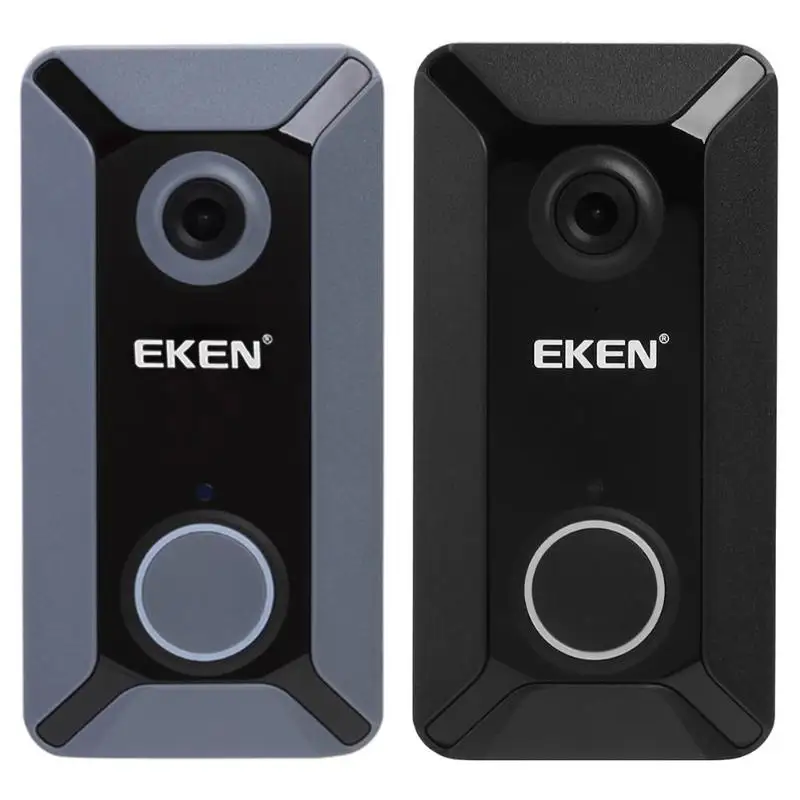 EKEN V6 HD 720P Smart WiFi Video Doorbell Camera Visual Intercom Night vision IP Door Bell Wireless Security Camera
EKEN V6 HD 720P Smart WiFi Video Doorbell Camera Visual Intercom Night vision IP Door Bell Wireless Security Camera