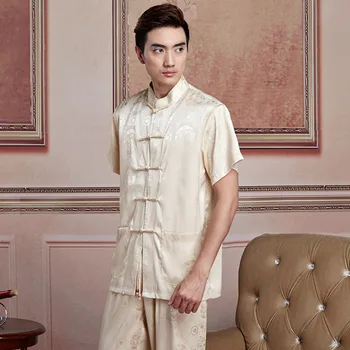 New Arrival Chinese Men Satin Kung Fu Shirt Short Sleeve Kung Fu Shirt Wu Shu Clothing Tops M L XL XXL XXXL W13
New Arrival Chinese Men Satin Kung Fu Shirt Short Sleeve Kung Fu Shirt Wu Shu Clothing Tops M L XL XXL XXXL W13