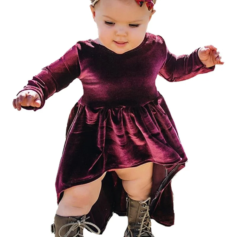 Baby Girls Fashion Gold Velvet Irregular Wine Red Top Tees Full Sleeve Warm T-shirts Tees Clothing Toddler Party Clothes S-XL S2
Baby Girls Fashion Gold Velvet Irregular Wine Red Top Tees Full Sleeve Warm T-shirts Tees Clothing Toddler Party Clothes S-XL S2